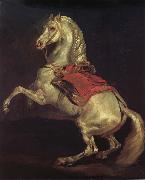 Theodore   Gericault Napoleon mold Tamerlan oil painting artist